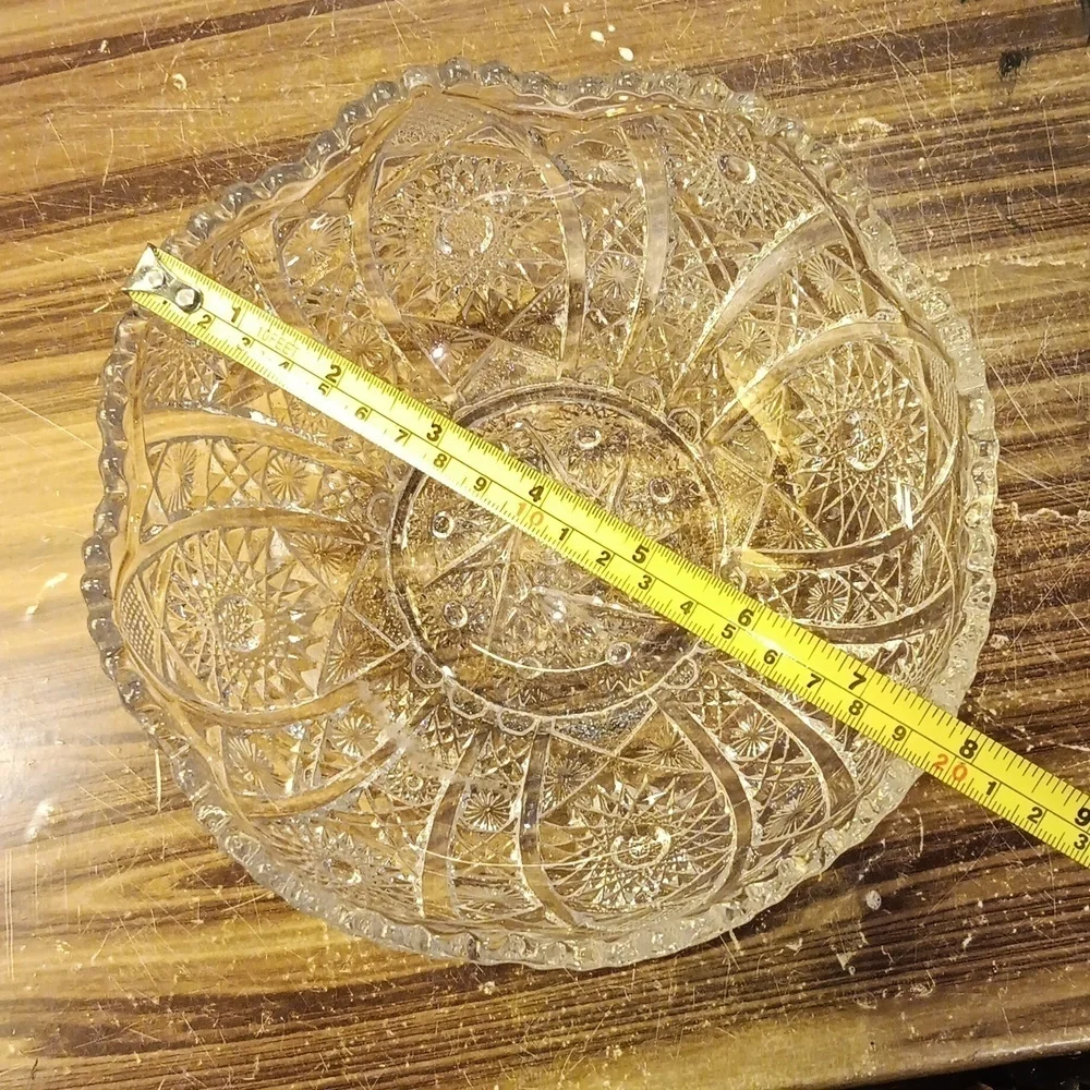 Vintage 1950s Imperial Glass Co serving bowl